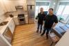 MIKE DEAL / FREE PRESS
                                Nathan (left) and Adam Janzen of Janzen Projects in one of the suites at the Meadows Retirement Residence, a new seniors complex at 65 Des Hivernants Blvd. N.