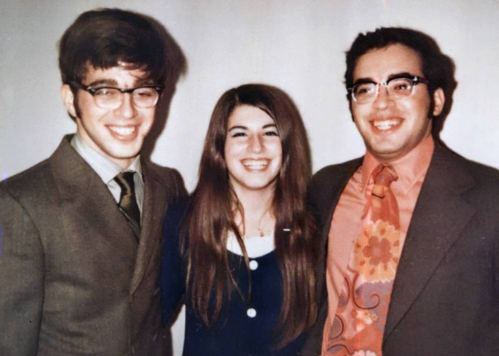 SUPPLIED
Siblings Harvey, Penny and Norman Goldberg in 1969.
