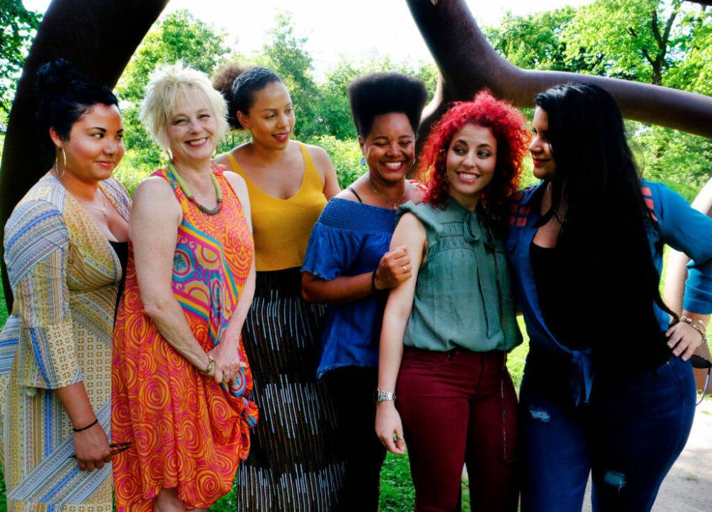 LAUREN DEUTSCH PHOTO
From left: Dánae Olano, Jane Bunnett, Joanna Tendai Majoko, Yissy García, Tailin Marrero Zamora and MaryPaz Fernández play traditional Afro-Cuban material and original compositions.