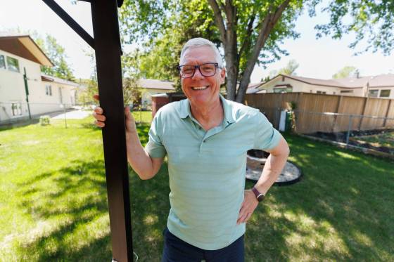 Jim Anton volunteers with Ducks Unlimited Canada. (Miek Deal / Free Press)