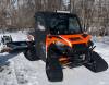 SUBMITTED BY BRENT PRUSAK
                                Wildwood Community Centre’s the orange Polaris side-by-side with Yellowstone Track Groomer.