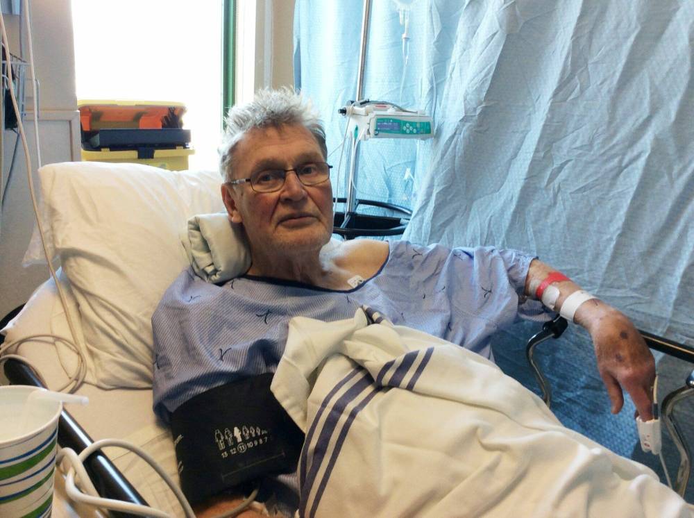 Bill Worthington has been bouncing between hospitals, clinics and doctors since February. (Supplied)