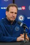 MIKE DEAL / FREE PRESS
                                Winnipeg Jets head coach Scott Arniel coached the Jets to the team’s first Presidents’ Trophy win in his first season at the helm.