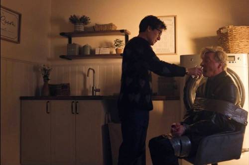 Universal Pictures
                                Ke Huy Quan (left) and Rhys Darby in Love Hurts