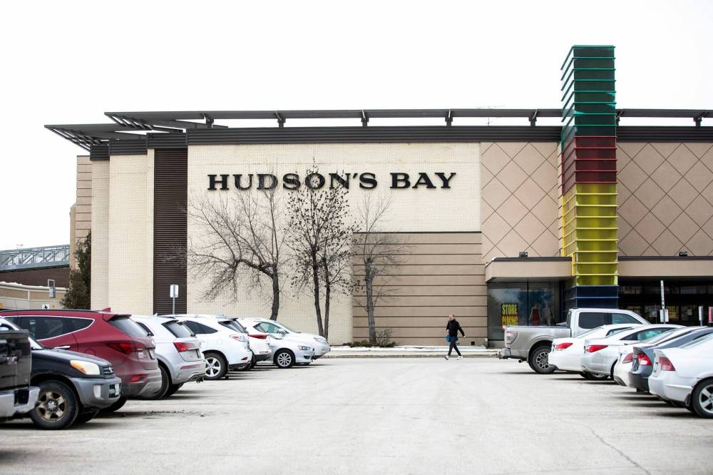 MIKAELA MACKENZIE / FREE PRESS
                                The Bay at Polo Park will close at the beginning of June.