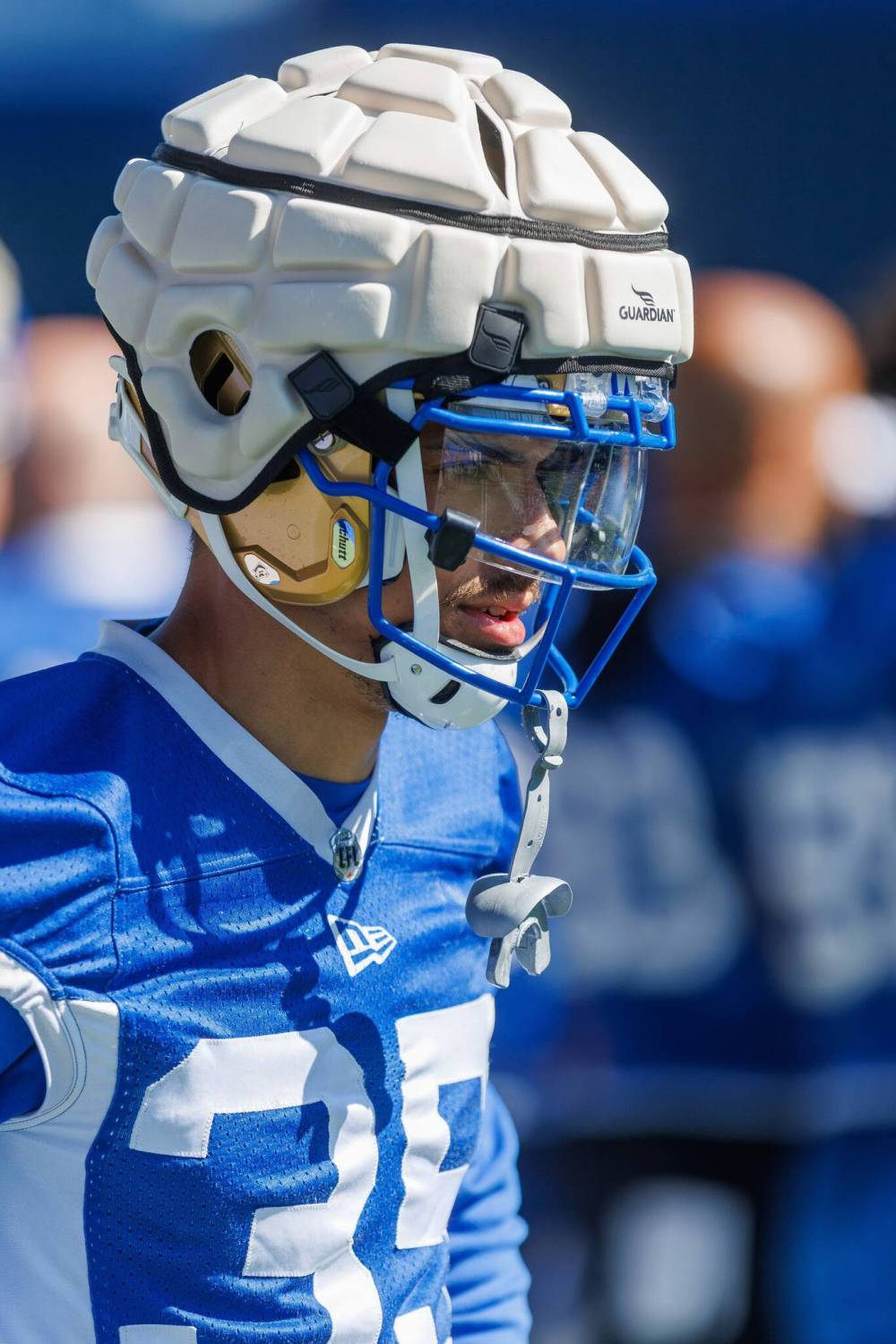 MIKE DEAL / FREE PRESS
Rookie defensive back Cam Allen will be making his pro football debut Saturday when the Winnipeg Blue Bombers take on the Saskatchewan Roughriders in a pre-season game at Princess Auto Stadium.