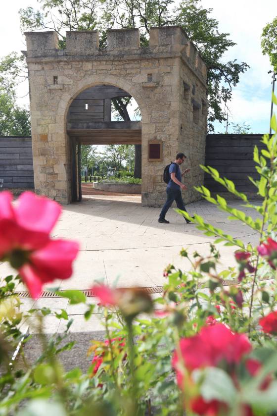 Meet at Upper Fort Garry tonight for a queer history walking tour. (Mike Deal / Free Press)