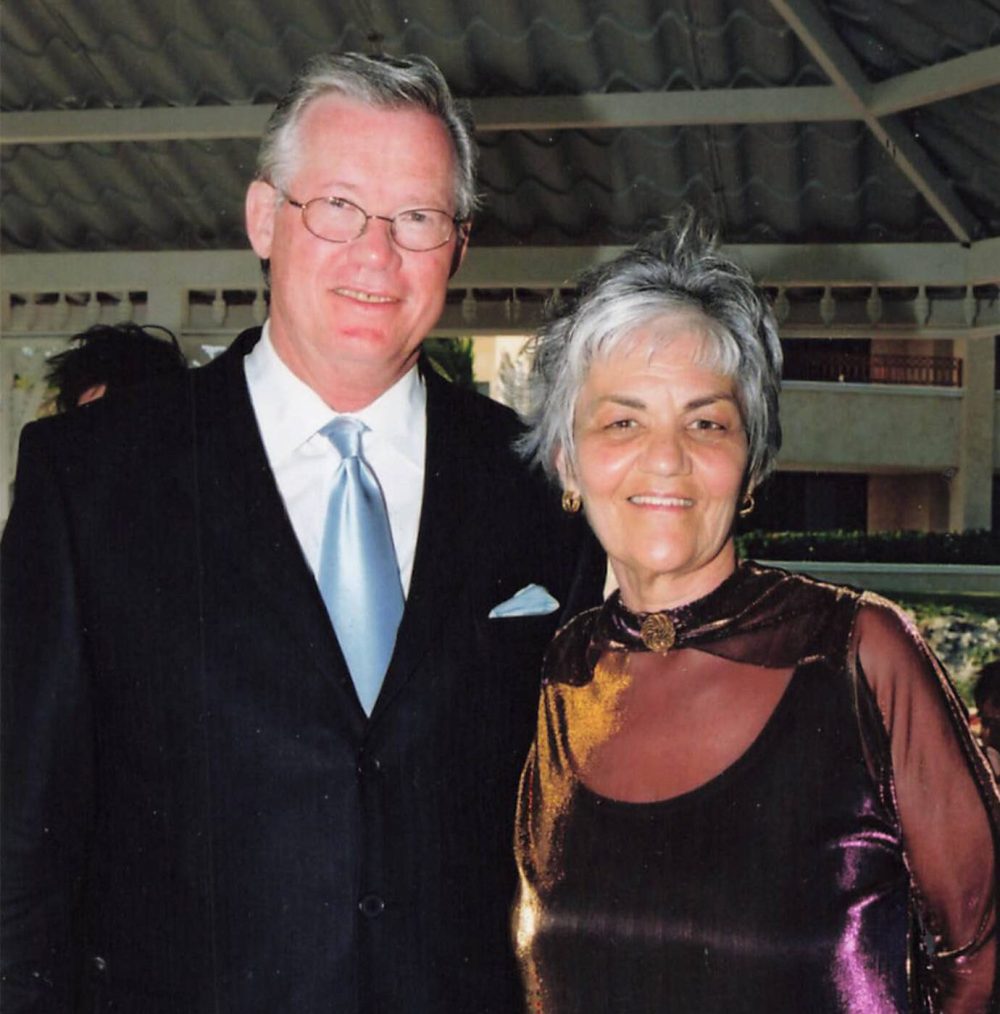SUPPLIED
Terry and Margaret O’Reilly in February 2003 at their daughter Shauna’s wedding in Mayan Rivieria.