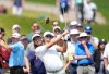 Canada's Matthew Anderson hits his approach into the green from the rough on the ninth hole during first round of the RBC Canadian Open golf tournament in Caledon, Ont., Saturday, June 7, 2025. THE CANADIAN PRESS/Nathan Denette