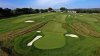FILE - This is the tenth green at Oakmont Country Club in Oakmont, Pa., Monday, Sept. 16, 2024, the course for the 2025 U.S. Open golf tournament. (AP Photo/Gene J. Puskar, File)