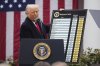 President Donald Trump speaks during an event to announce new tariffs in the Rose Garden at the White House, Wednesday, April 2, 2025, in Washington. (AP Photo/Mark Schiefelbein)