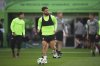 Betis' Isco controls the ball during a training session ahead of the Europa Conference League final soccer match between Real Betis and Chelsea in Wroclaw, Poland, Tuesday, May 27, 2025. (AP Photo/Petr Josek)