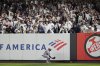 Fans watch as New York Mets outfielder Juan Soto plays a ball off the wall during the fourth inning of a baseball game Friday, May 16, 2025, in New York. (AP Photo/Seth Wenig)