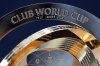 The FIFA Club World Cup soccer trophy is displayed Friday, May 16, 2025, in Nashville, Tenn. (AP Photo/Mark Humphrey)