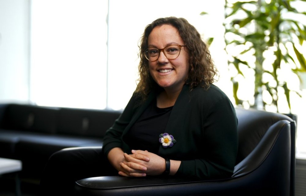 Minister of Crown-Indigenous Relations Rebecca Alty poses for a picture in her office in Ottawa on Monday, June 2, 2025. THE CANADIAN PRESS/Sean Kilpatrick