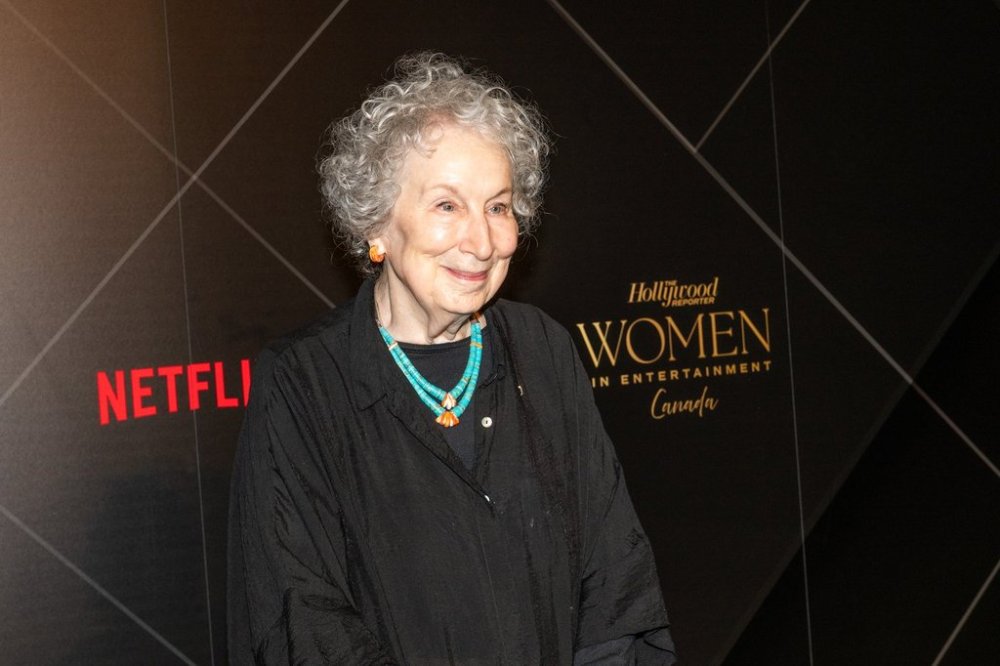 Margaret Atwood is pictured at The Hollywood Reporter Women In Entertainment Canada Tribute Awards at The Ritz-Carlton Hotel in Toronto, on Thursday, May 29, 2025. THE CANADIAN PRESS/Laura Proctor