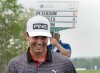 Calgary's Hunter Thomson smiles as he walks off the course following the first round of the RBC Canadian Open golf tournament in Caledon, Ont., Thursday, June 5, 2025. Thomson shot 3 under on the day. THE CANADIAN PRESS/Frank Gunn