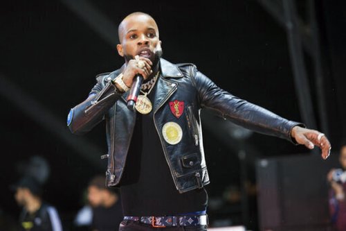 FILE - Rapper Tory Lanez performs at HOT 97 Summer Jam 2018 at MetLife Stadium in East Rutherford, N.J., on June 10, 2018. (Photo by Scott Roth/Invision/AP, File)