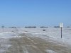 A view of the landscape outside the hamlet of St. Vincent, Minn., looking north towards the Canada-U.S. border, is shown on Tuesday, Jan. 25, 2022, not far from where RCMP officers recovered the bodies of four Indian nationals. THE CANADIAN PRESS/James McCarten