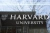 FILE - The Harvard University logo is displayed on a building at the school, Tuesday, April 15, 2025, in Cambridge, Mass. (AP Photo/Charles Krupa, File)