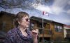 Kathleen Sokvitne reflects on what Albertans are saying about separation from Canada in High River, Alta., Wednesday, May 7, 2025. THE CANADIAN PRESS/Jeff McIntosh