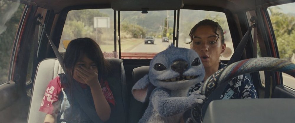 This image shows Maia Kealoha, left, and Sydney Agudong in a still from the film