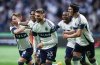 Vancouver Whitecaps' Tristan Blackmon (33) celebrates his goal with Tate Johnson, left to right, Edier Ocampo, J.C. Ngando and Bjorn Inge Utvik during the second half of an MLS soccer match against Real Salt Lake, in Vancouver, on Saturday, May 3, 2025. THE CANADIAN PRESS/Darryl Dyck