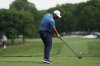 Bryson DeChambeau hits his tee shot on the 15th hole during the second round of the PGA Championship golf tournament at the Quail Hollow Club, Friday, May 16, 2025, in Charlotte, N.C. (AP Photo/George Walker IV)