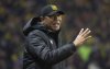 FILE - Nantes' head coach Antoine Kombouare directs his players during the Europa League play-off second leg soccer match between Nantes and Juventus FC on Feb. 23, 2023 in Nantes, western France. (AP Photo/Mathieu Pattier, File)
