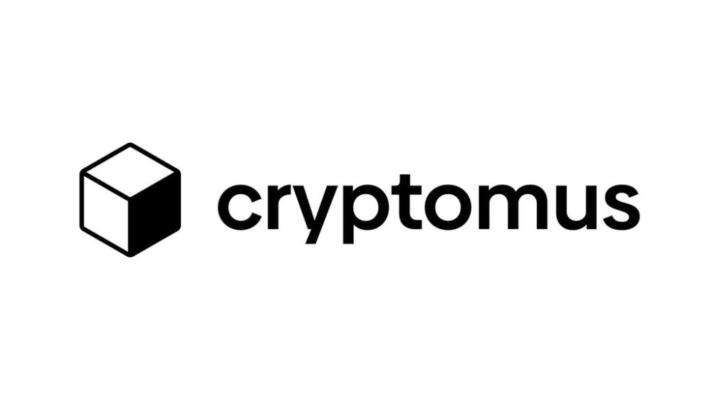 The logo of Cryptomus is shown. THE CANADIAN PRESS/HO-Cryptomus *MANDATORY CREDIT*