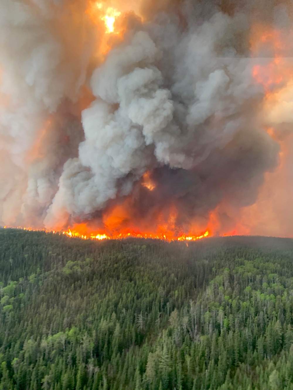 Government of Manitoba
Flin Flon residents were ordered to evacuate the city by midnight Thursday as the wildfire threatens the city.