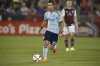FILE - In this Aug. 29, 2015 photo shows Sporting KC midfielder Benny Feilhaber (10) dribbles in the second half of an MLS soccer match in Commerce City, Colo. (AP Photo/David Zalubowski, File)
