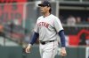 FILE - Boston Red Sox first baseman Triston Casas walks off the field before a baseball game against the Baltimore Orioles, April 3 2025, in Baltimore. (AP Photo/Daniel Kucin Jr., File)