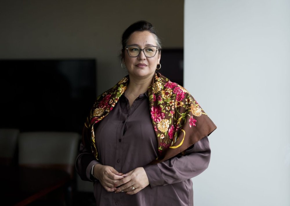 Minister of Indigenous Services Mandy Gull-Masty is shown in her office in Ottawa, on Thursday, May 15, 2025. THE CANADIAN PRESS/Justin Tang