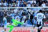 Juventus's Randal Kolo Muani scores during the Serie A soccer match between Lazio and Juventus at Rome's Olympic stadium, Saturday, May 10, 2025. (Fabrizio Corradetti/LaPresse via AP)