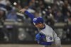 Los Angeles Dodgers' Bobby Miller pitches during the seventh inning of a baseball game against the New York Mets Saturday, May 24, 2025, in New York. (AP Photo/Frank Franklin II)