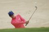 Gaby Lopez, of Mexico, hits on the eighth hole during the first round of the Chevron Championship LPGA golf tournament Thursday, April 24, 2025, in The Woodlands, Texas. (AP Photo/Eric Gay)