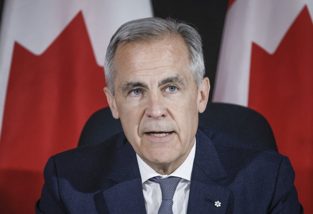 Prime Minister Mark Carney attends a meeting with representatives of Canada’s energy sector in Calgary, Alta., Sunday, June 1, 2025.THE CANADIAN PRESS/Jeff McIntosh