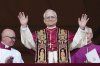 Pope Leo XIV appears on the central loggia of St. Peter's Basilica after being chosen the 267th pontiff of the Roman Catholic Church at the Vatican, Thursday, May 8, 2025. THE CANADIAN PRESS/AP-Alessandra Tarantino