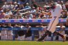 Minnesota Twins' Brooks Lee hits a two-run double against the Baltimore Orioles in the eighth inning of a baseball game Thursday, May 8, 2025, in Minneapolis. (AP Photo/Bruce Kluckhohn)