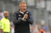 FILE - Then-Reims' head coach Will Still reacts during the French League One soccer match between Marseille and Reims at the Velodrome stadium in Marseille, France, on Aug. 12, 2023. (AP Photo/Daniel Cole, File)