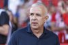 FILE - Union Berlin's President Dirk Zingler before the German Bundesliga soccer match between 1. FC Union Berlin and TSG 1899 Hoffenheim in Berlin, Germany, Sept. 21, 2024. (Andreas Gora/dpa via AP, File)/dpa via AP)