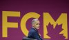 Prime Minister Mark Carney attends the Federation of Canadian Municipalities conference in Ottawa on Friday, May 30, 2025. THE CANADIAN PRESS/Adrian Wyld