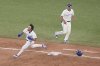 Toronto Blue Jays' Addison Barger (47) rounds the bases after hitting a walk off RBI single to defeat the Los Angeles Angels during eleventh inning MLB baseball action in Toronto on Saturday July 5, 2025. THE CANADIAN PRESS/Chris Young