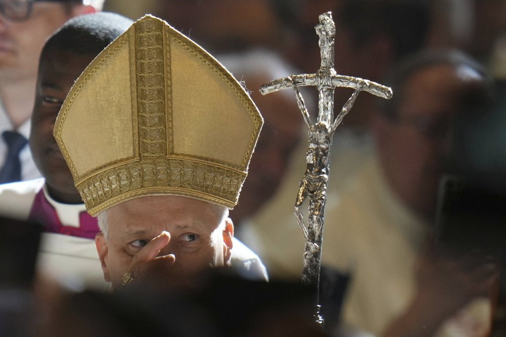 Pope Leo XIV appeals for unity within the Catholic Church in Holy Year ...