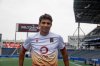 Newly signed Valour FC midfielder Kianz Froese, who grew up in Brunkild, Man., is shown in this handout photo at Princess Auto Stadium in Winnipeg, on Monday, June 16, 2025. THE CANADIAN PRESS/HO-Ashley Chomyn/Valour FC **MANDATORY CREDIT**
