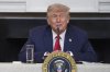 President Donald Trump speaks during an 