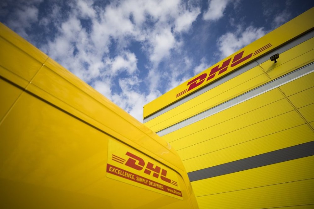 DHL shipping facility at the John C. Munro Hamilton International Airport in Hamilton, Ont., Friday, Feb. 23, 2024. THE CANADIAN PRESS/Nick Iwanyshyn