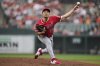 Los Angeles Angels starting pitcher Yusei Kikuchi delivers during the first inning of a baseball game against the Baltimore Orioles, Sunday, June 15, 2025, in Baltimore. (AP Photo/Stephanie Scarbrough)