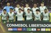 FILE - Players of Brazil's Palmeiras pose for a team photo before a Copa Libertadores Group G soccer match against Paraguay's Cerro Porteno at La Nueva Olla stadium in Asuncion, Paraguay, Wednesday, May 7, 2025. (AP Photo/Fernando Calistro, file)